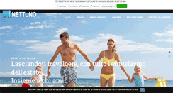 Desktop Screenshot of hotelnettuno.com